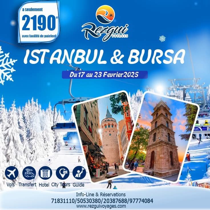 Bursa et Istanbul